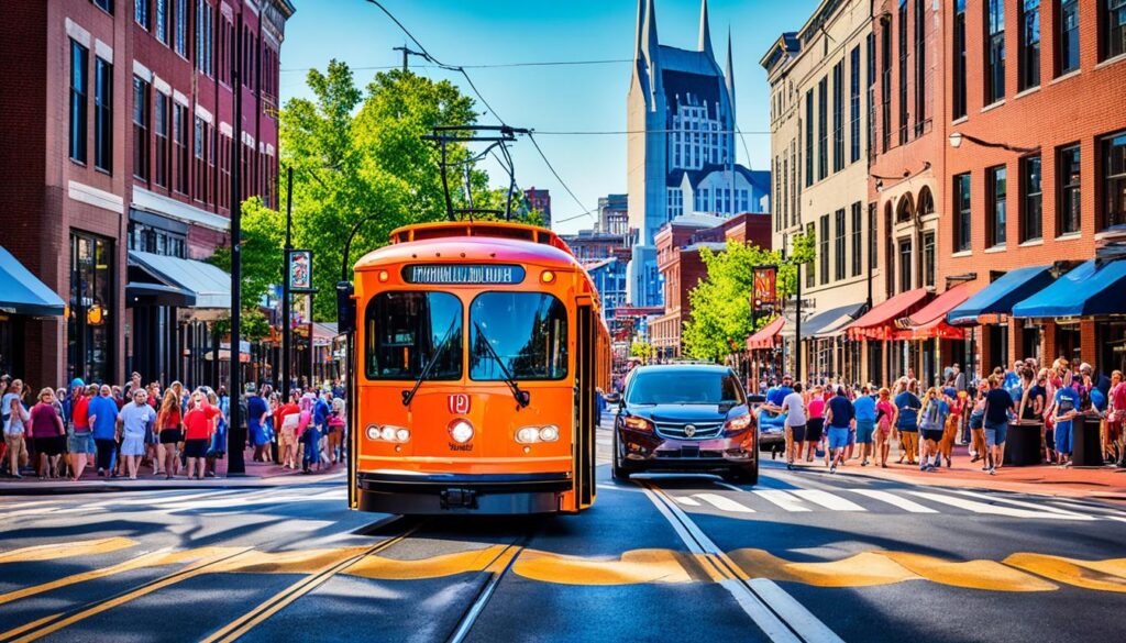 Public transportation options in Nashville Public transportation options in Nashville