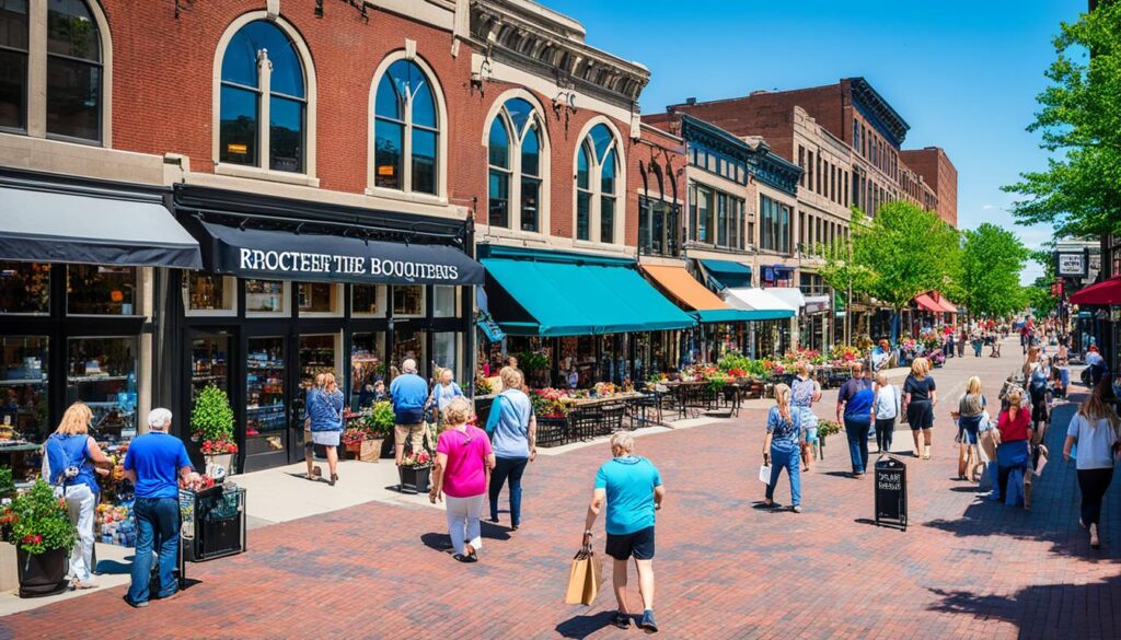 Rochester shopping districts