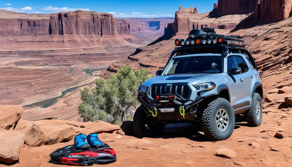 Safety gear for off-roading in Moab Safety gear for off-roading in Moab