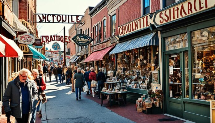 Saint Paul antique shopping