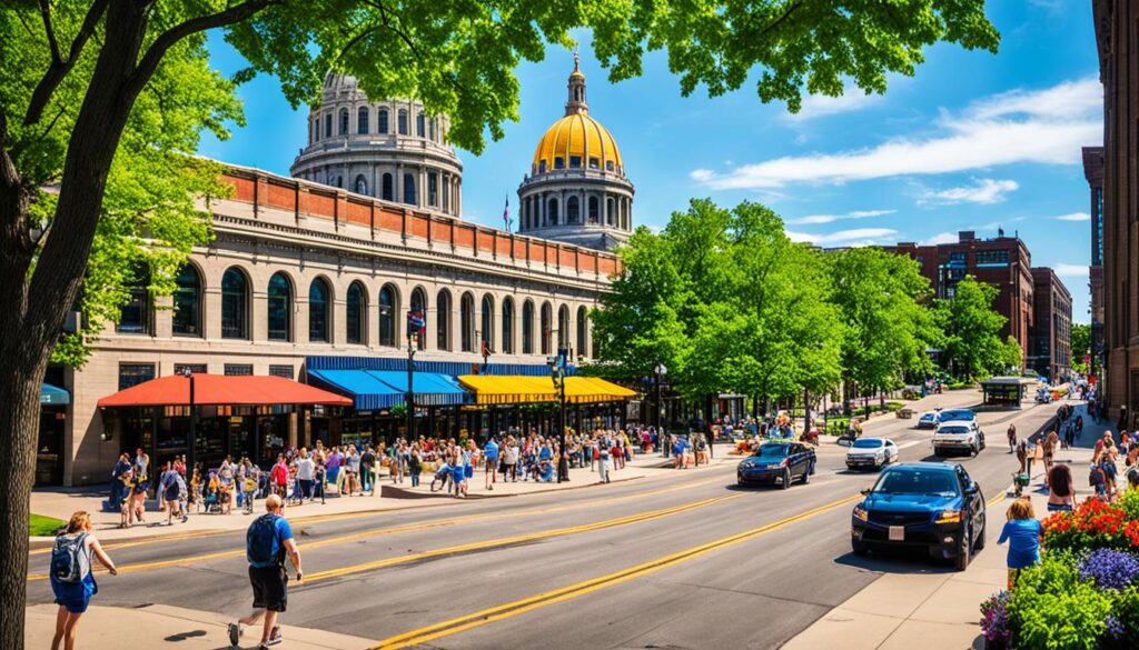 Saint Paul attractions in summer Saint Paul attractions in summer