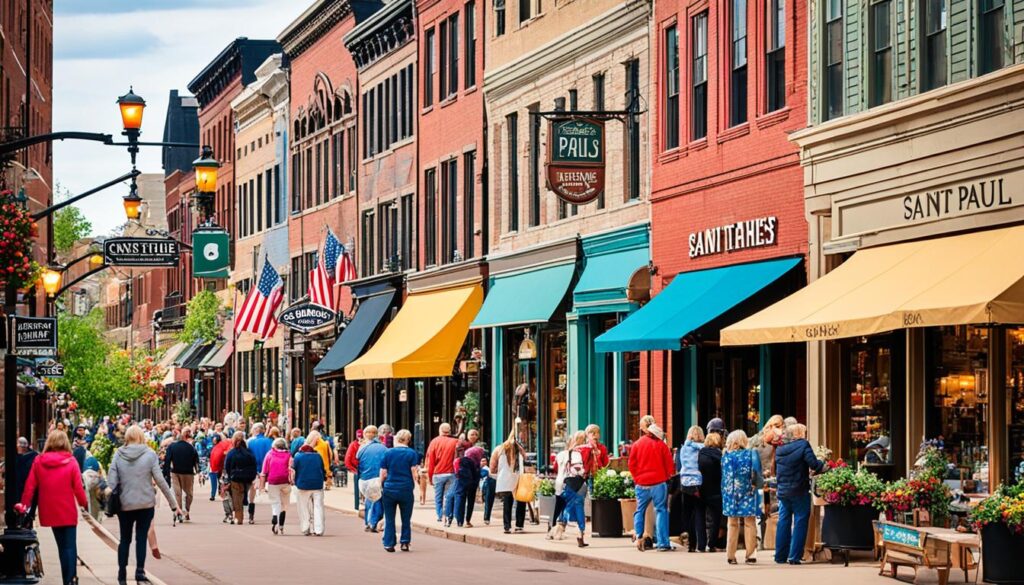 Saint Paul shopping neighborhoods Saint Paul shopping neighborhoods