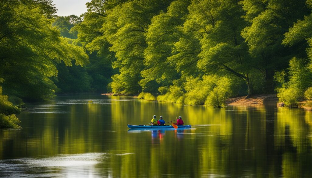 Salem river activities - kayaking and canoeing opportunities