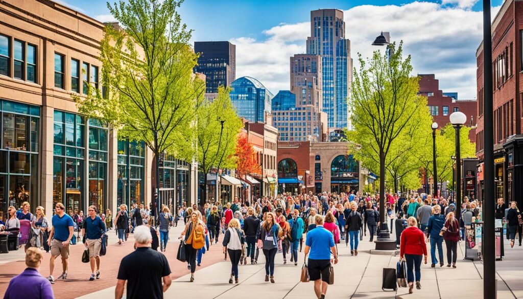 Shopping districts in Minneapolis Shopping districts in Minneapolis