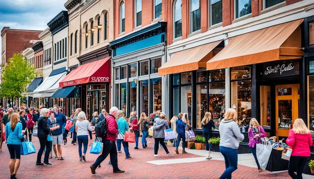 Shopping in downtown Saint Cloud Shopping in downtown Saint Cloud