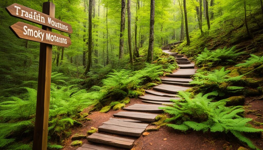 Smoky Mountains hiking trails access points