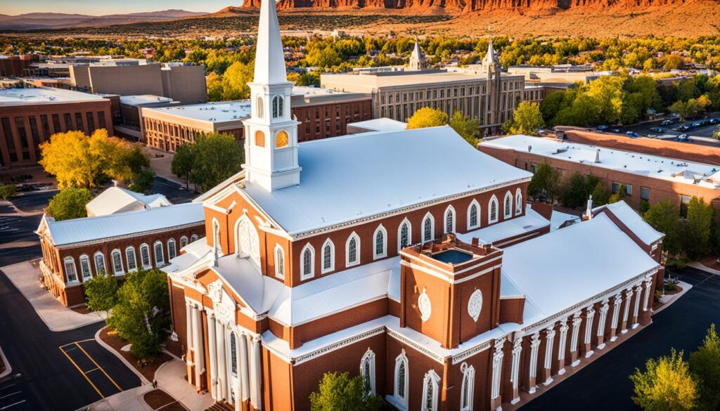 St. George Tabernacle architectural marvel