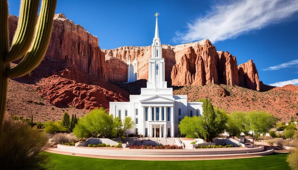 St. George Utah Temple visitation