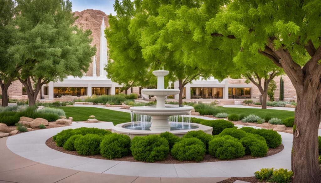 St. George Utah Temple visitor facilities