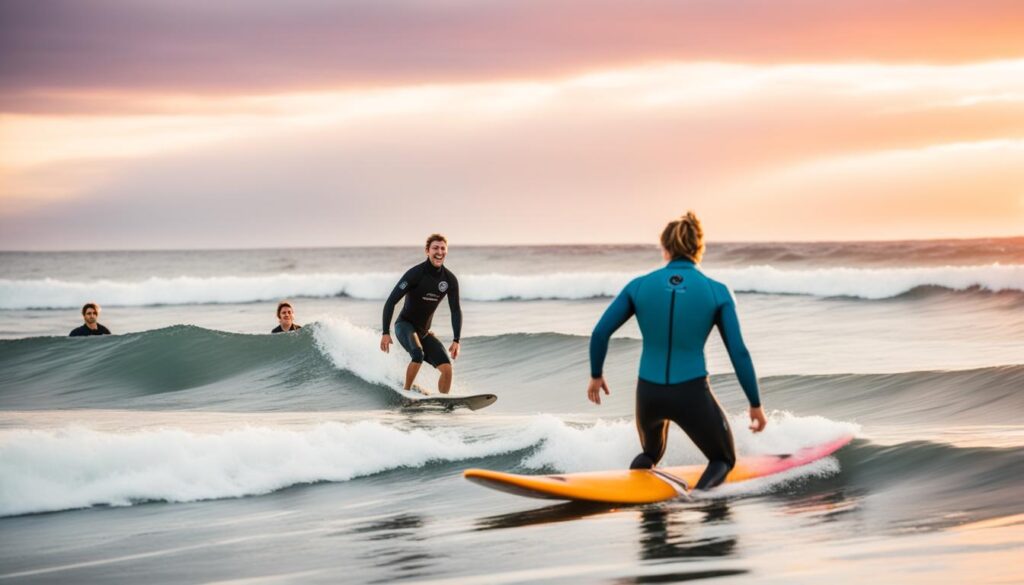 Surfing lessons near me