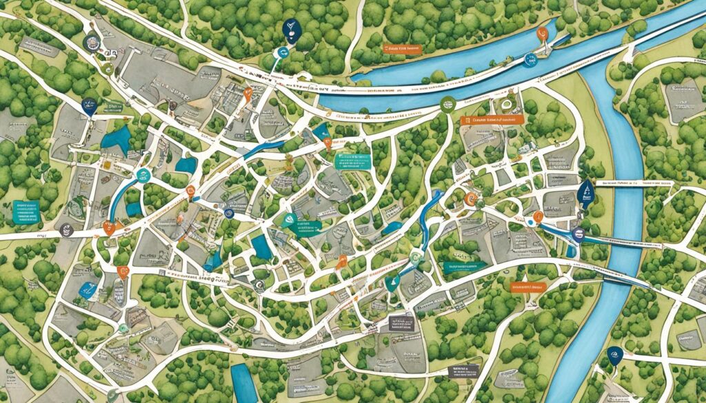 Swamp Rabbit Trail map Swamp Rabbit Trail map