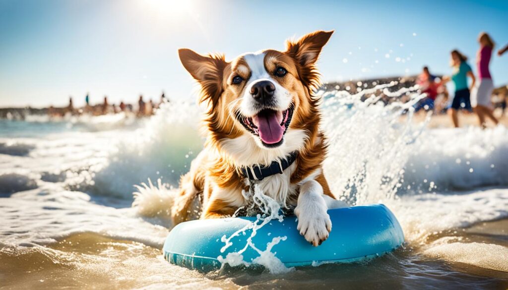 The benefits of bringing your dog to the beach