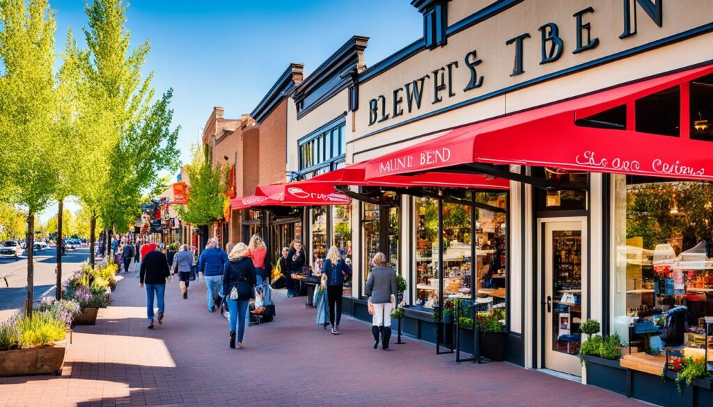 Top shopping districts in Bend