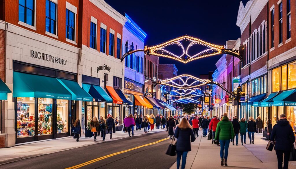 Top shopping spots in Rochester