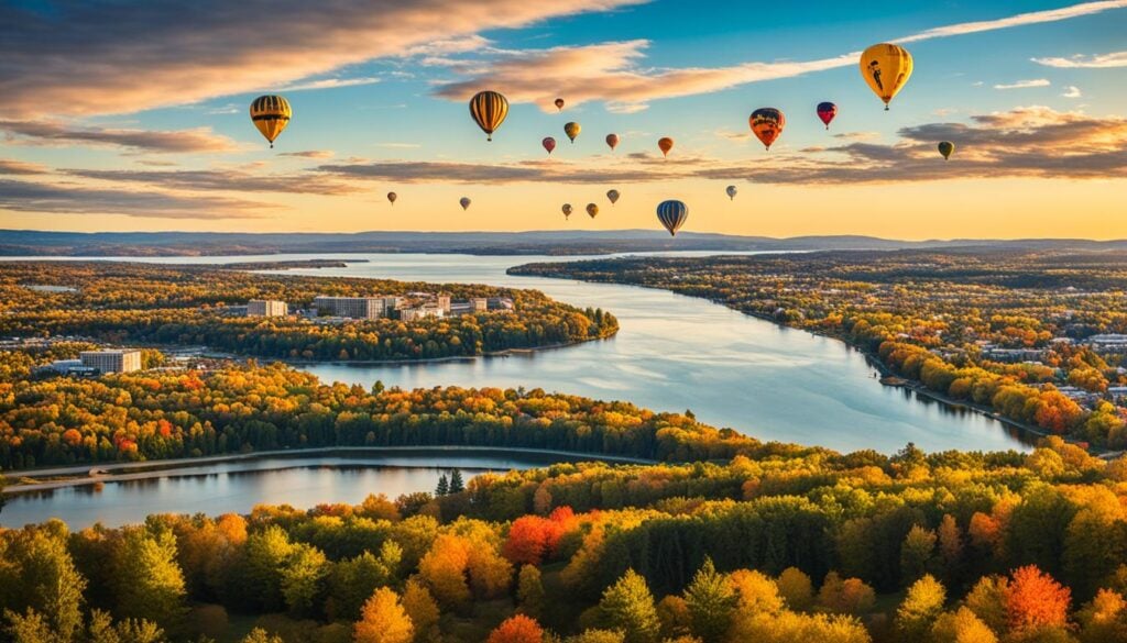 Traverse City hot air balloon adventures