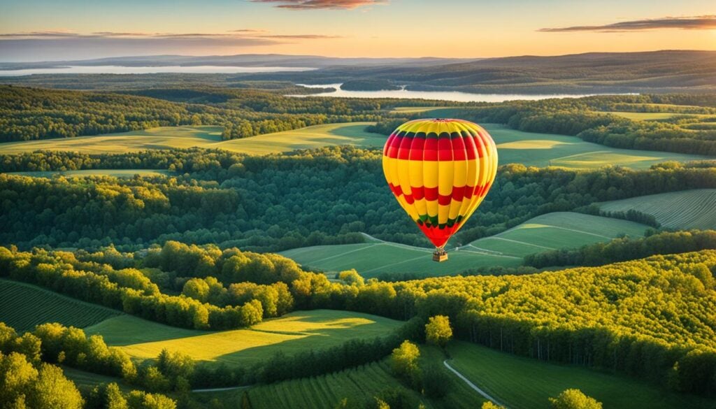 Traverse City scenic balloon rides