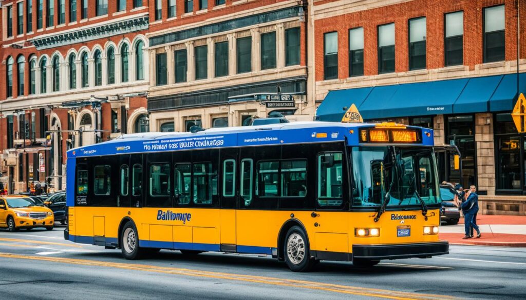 Types of public transport in Baltimore Types of public transport in Baltimore