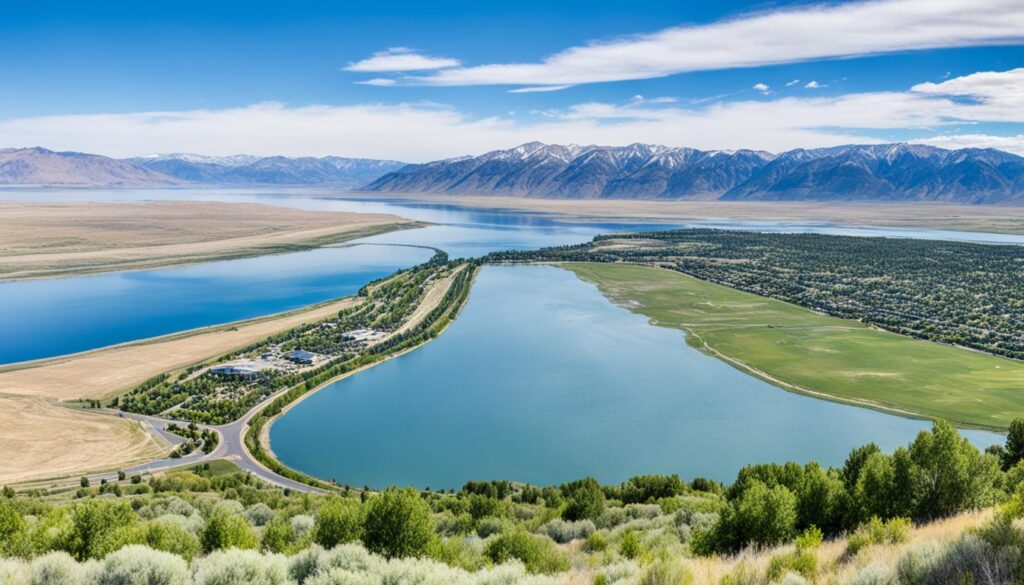 Utah Lake State Park overview