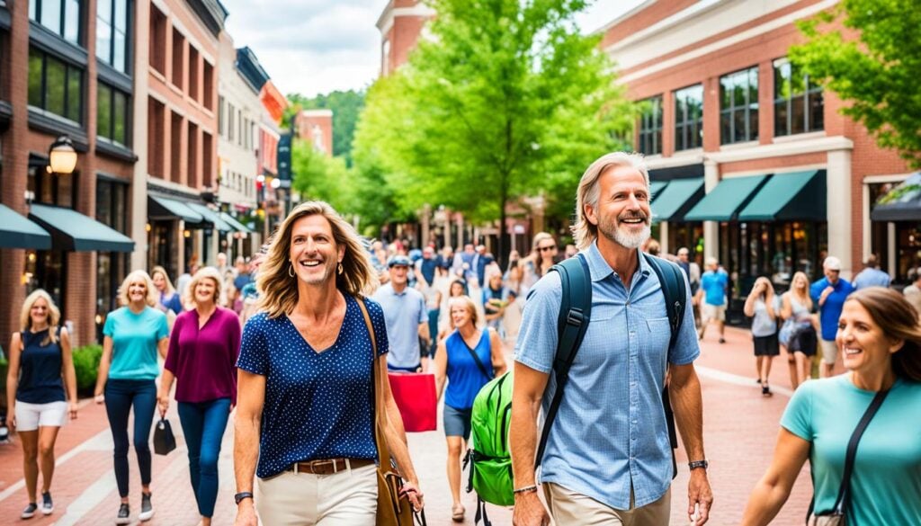 Walkable accommodation in Greenville SC