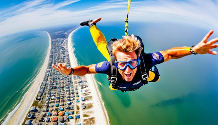 What are the top activities for thrill-seekers in Myrtle Beach?