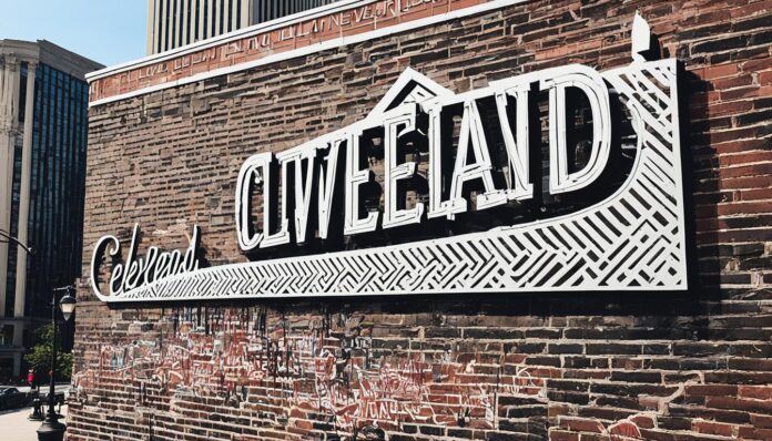 Where are the Cleveland Script Signs located?