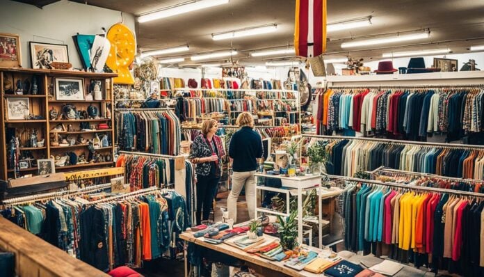 Where can I find vintage and thrift shopping in Portland?