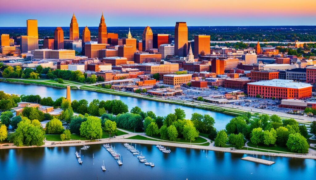 Where can visitors find the Cleveland Script Signs in Toledo? Where can visitors find the Cleveland Script Signs in Toledo?