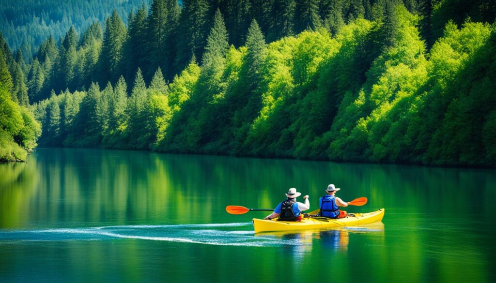 Willamette River kayaking trails