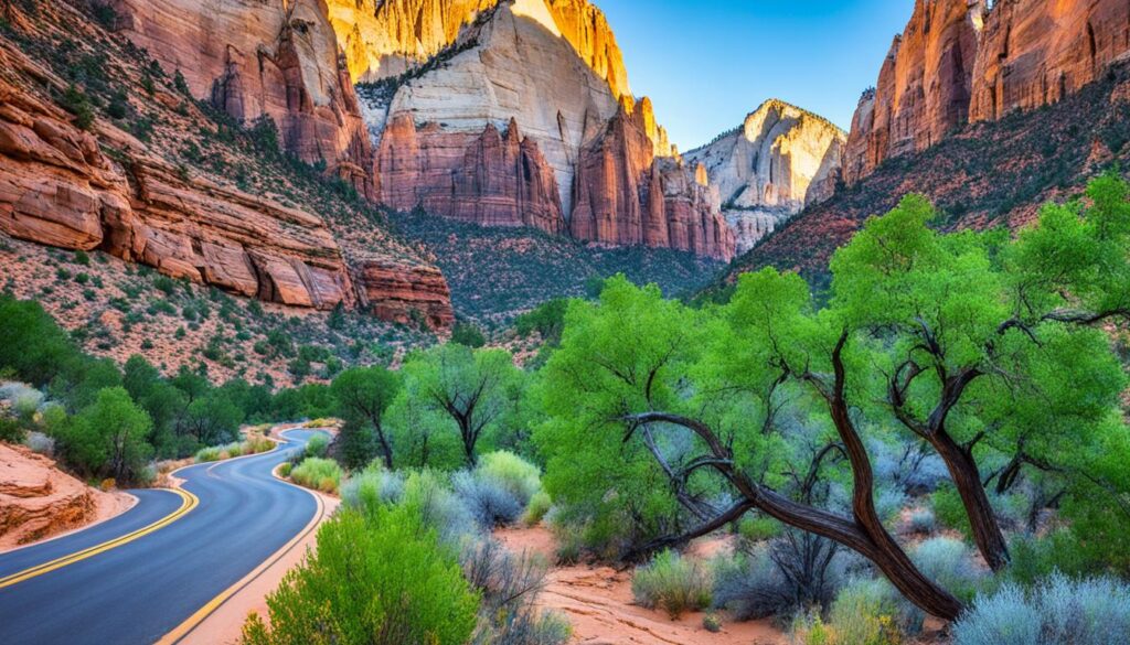 Zion National Park scenic drive