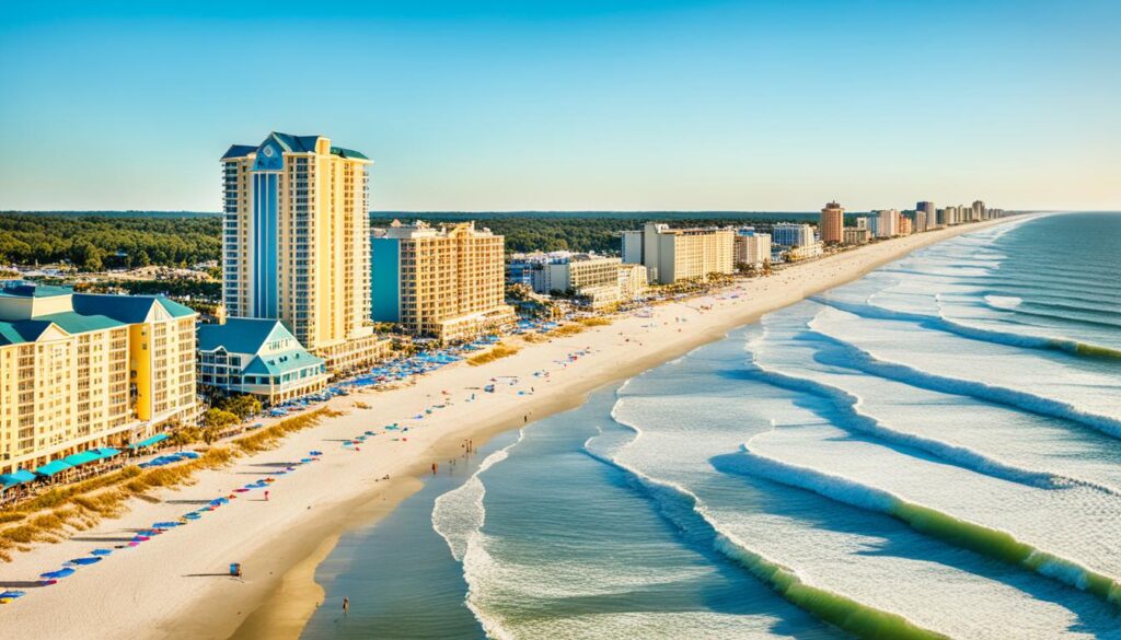 beachfront resorts Myrtle Beach