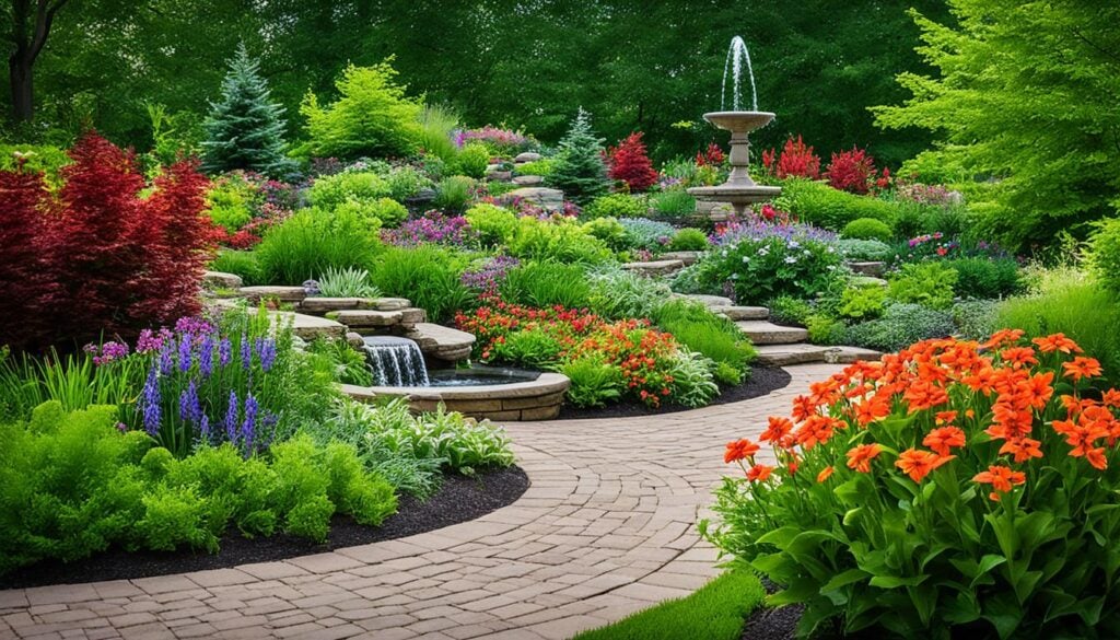 beautiful gardens in Dayton