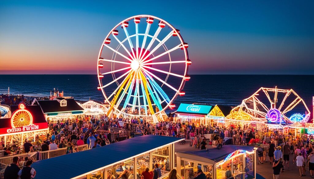 best time for Ocean City events