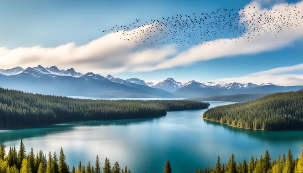 bird migration spots Central Oregon