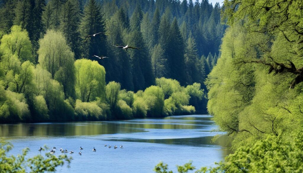 birdwatching Willamette River birdwatching Willamette River