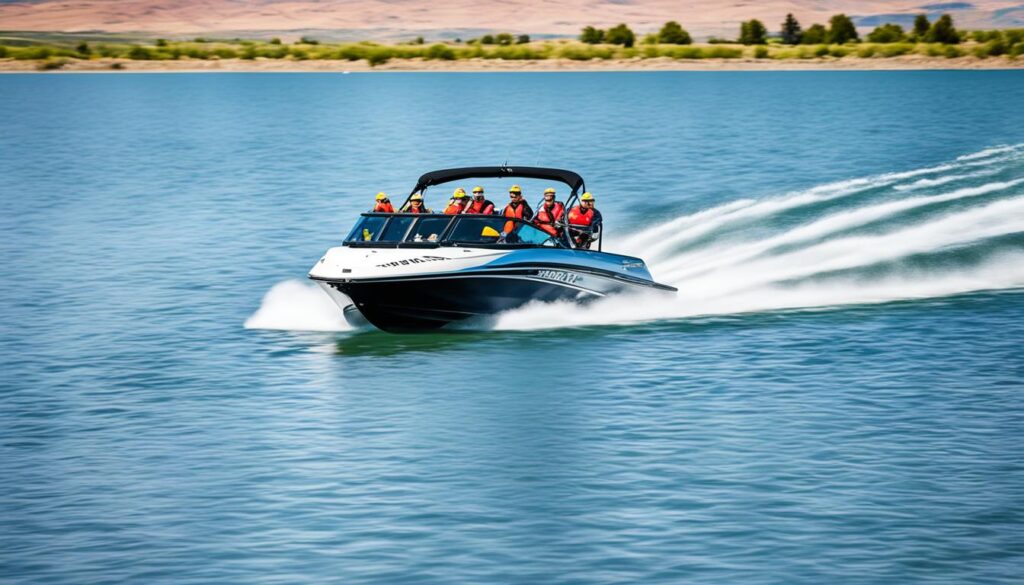 boating adventures in Utah Lake State Park