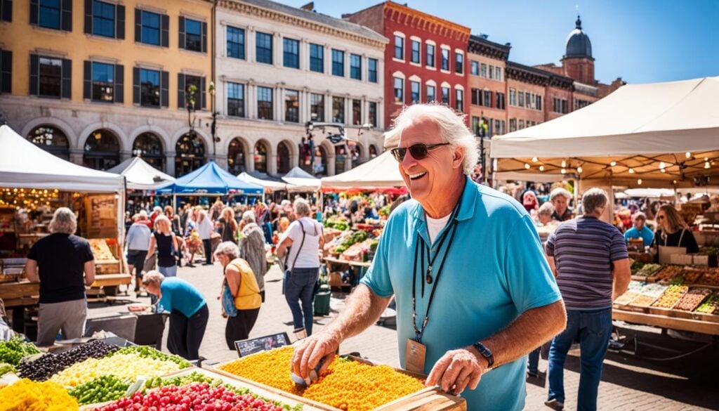 community vibe at Eugene Saturday Market