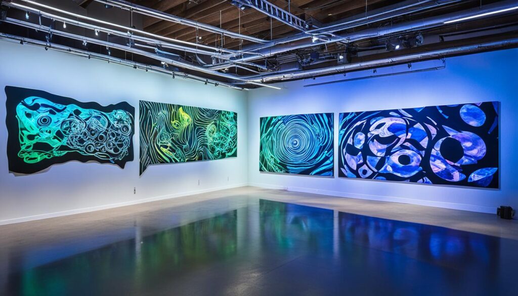contemporary art displays contemporary art displays