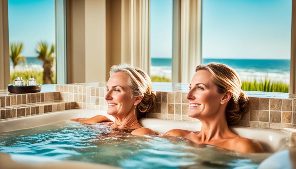 couples spa vacations North Myrtle Beach