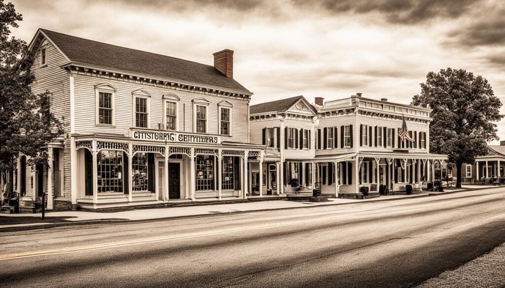 cultural heritage in Gettysburg