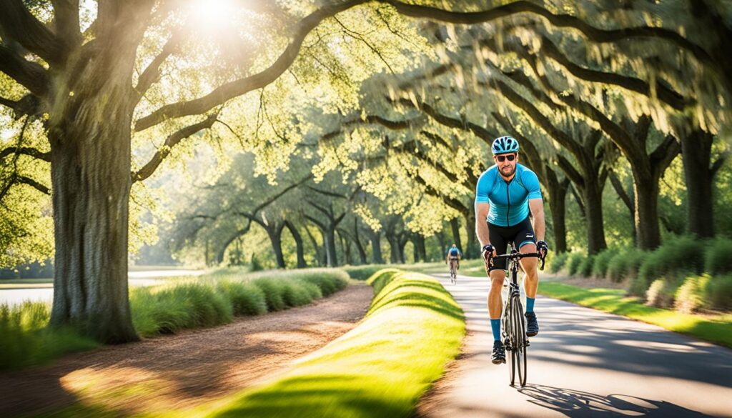 cycling Charleston