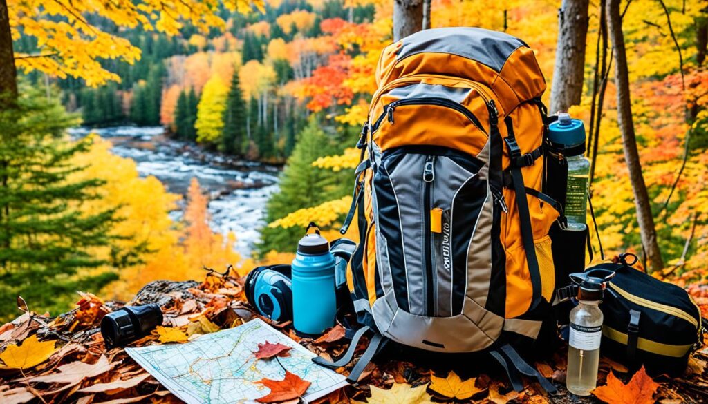 essential gear for autumn hiking in Grand Rapids