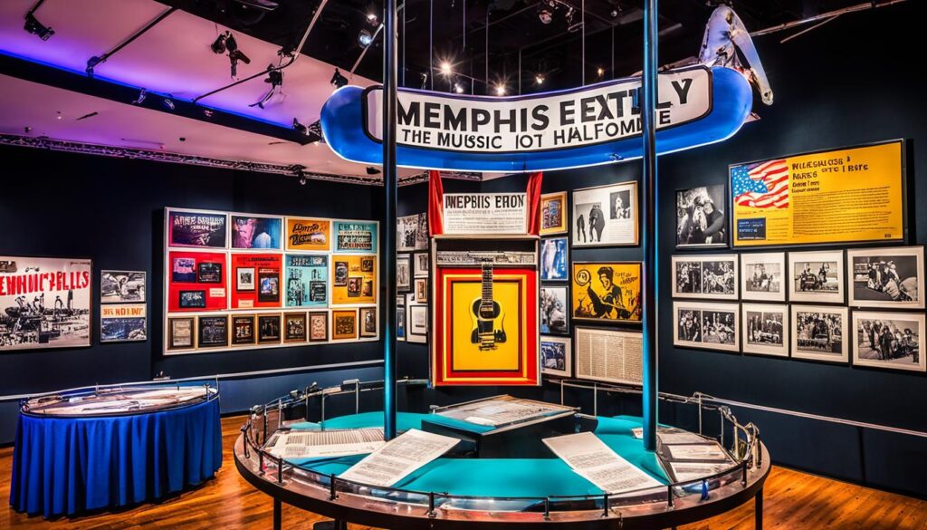 exhibit experiences in Memphis Music Hall of Fame exhibit experiences in Memphis Music Hall of Fame
