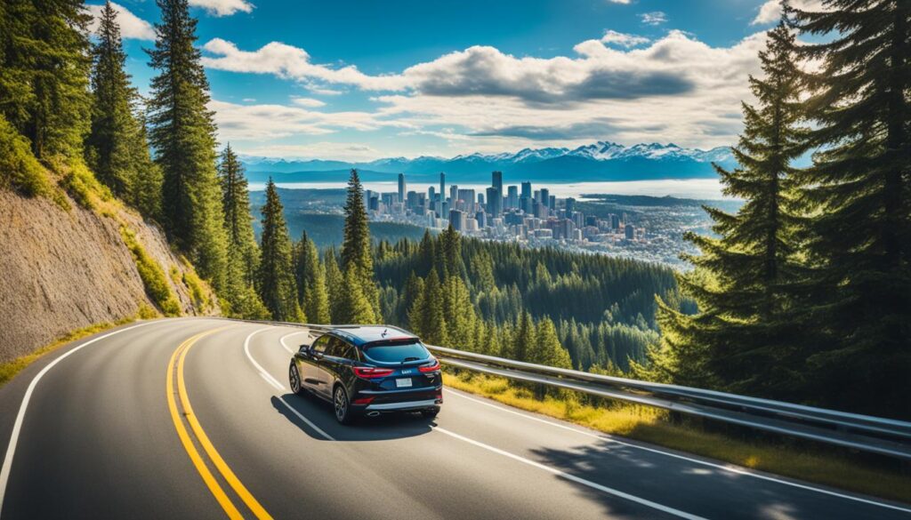 explore Bend by car