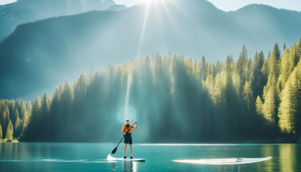 explore Bend by paddleboard