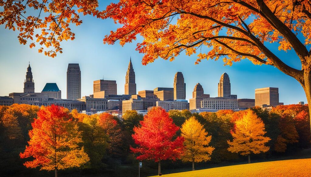 fall colors in Cleveland fall colors in Cleveland