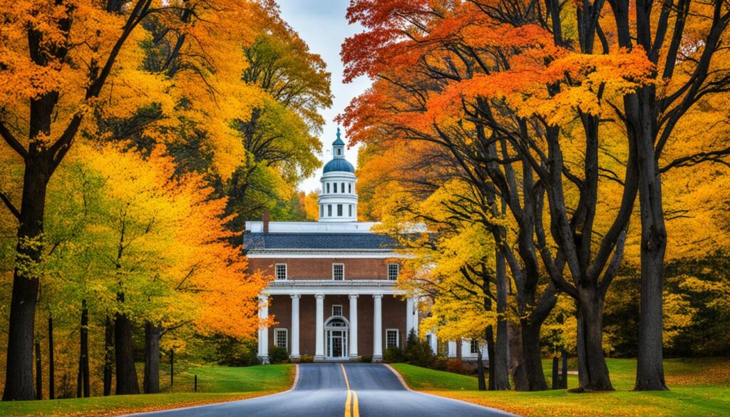 fall foliage drives in the Salem area