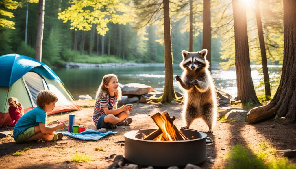 family camping