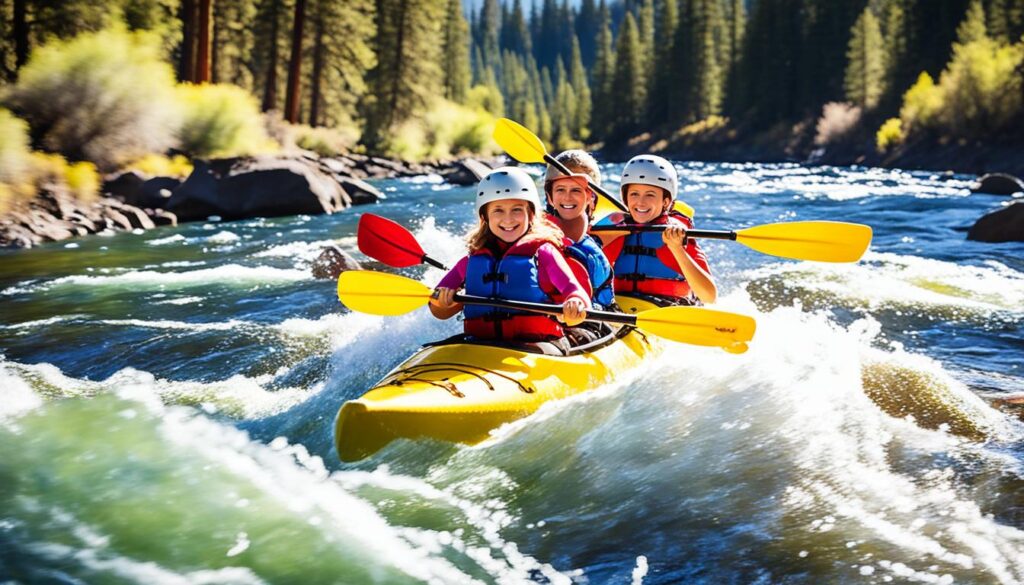 family-friendly kayaking on the Deschutes River