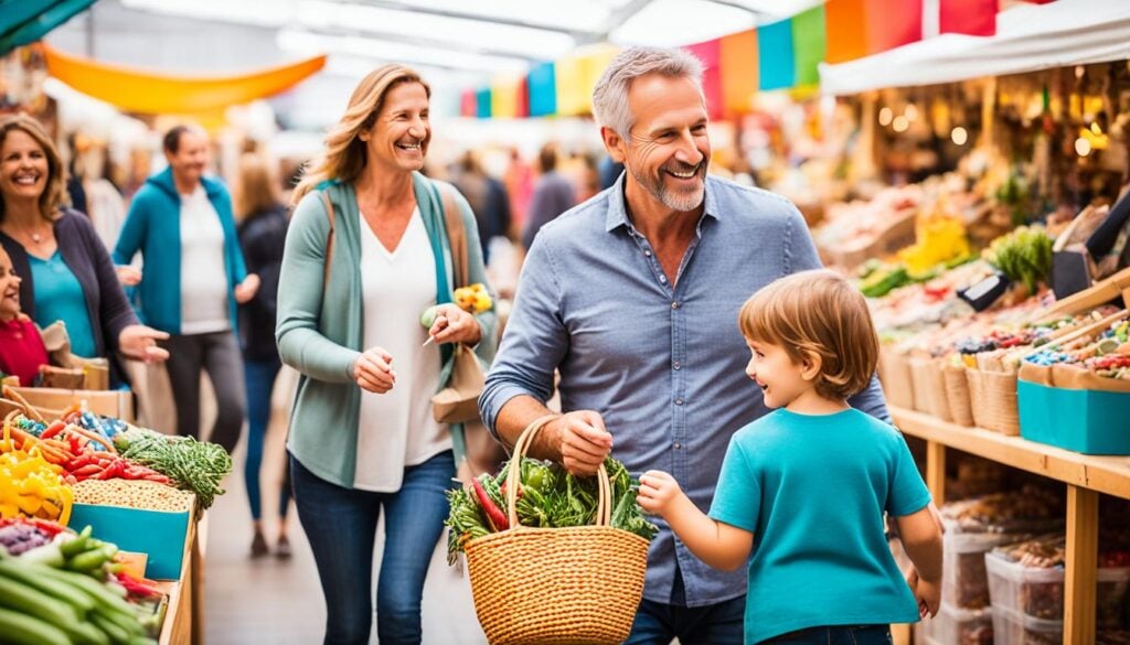 family-friendly shopping Lansing