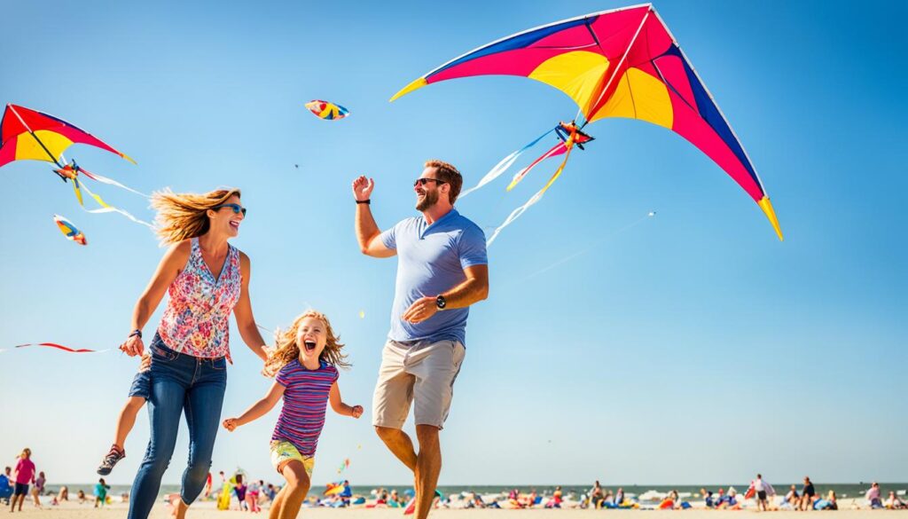 family kite flying activities